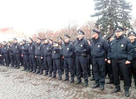Закарпатье получило своих копов (ФОТО)