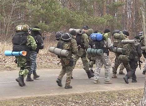 Кандидатов в «украинский SWAT» проверили на выносливость (ВИДЕО, ФОТО)