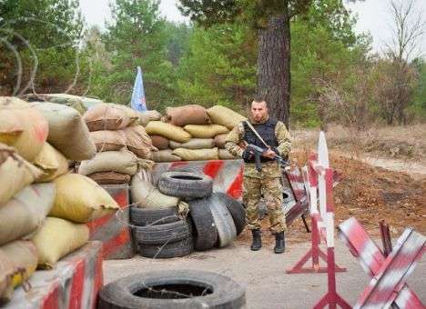 Труханов остров в Киеве превратился в зону АТО (ФОТО)