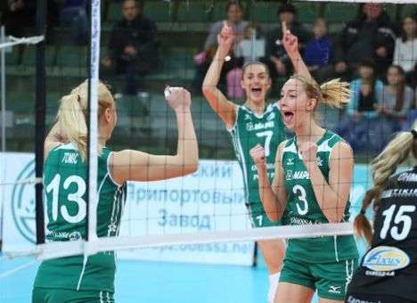 Волейболистки «Химика» пробились в четвертьфинал Кубка ЕКВ