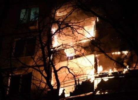 Опубликованы новые кадры смертельного пожара в Харькове (ФОТО)