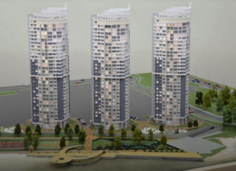 Новый проект жилого комплекса по дороге на Никольской слободке разгрузит транспортную развязку возле метро Левобережная