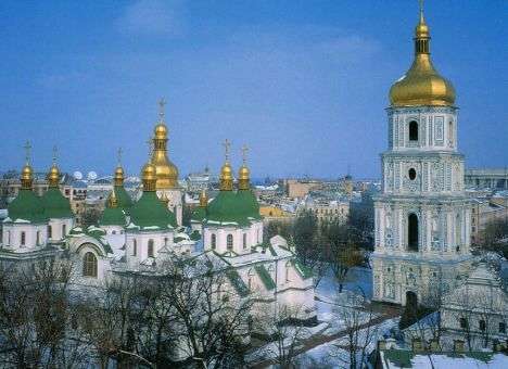 Колокольня «Софии Киевской» превращается в «Пизанскую башню»