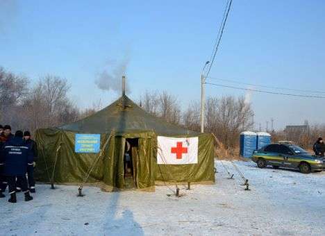 Спасатели развернули более 3 тысяч «теплых» палаток