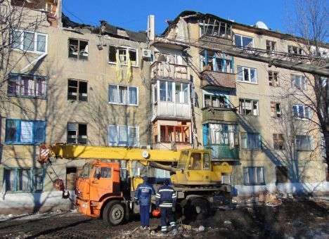 В Украинске завершили разбирать конструкции взорвавшегося дома (ФОТО)