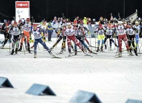 Украина провалила смешанную эстафету по биатлону