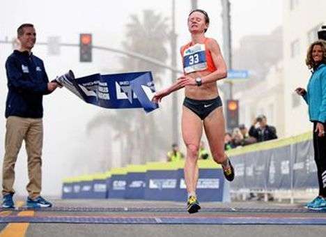 Украинка выиграла марафон в Лос-Анджелесе