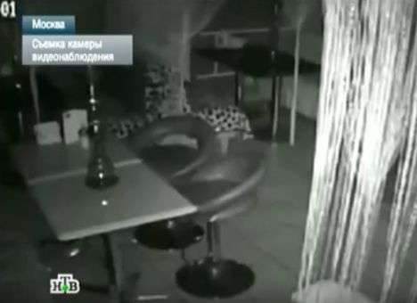 В Сети опубликованы кадры, как в кафе хулиганит призрак (ВИДЕО)