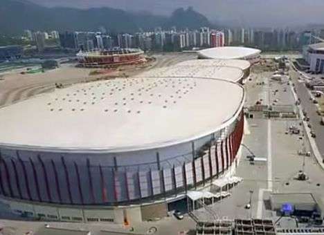 В Рио с высоты птичьего полета сняли место проведения Олимпиады (ВИДЕО)