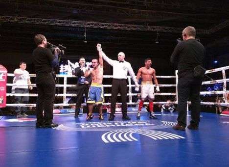 «Украинские атаманы» победили боксерскую команду с Кубы