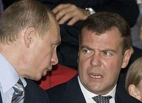 Путин не смог пройти мимо жены Медведева