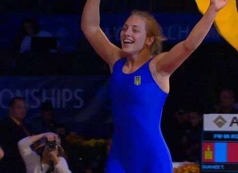 Украинка завоевала «серебро» на ЧЕ по борьбе