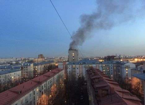В Москве в жилом доме прогремел взрыв (ВИДЕО) (ФОТО)