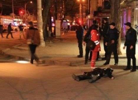 В сеть выложили кадры с места убийства инкассаторов в Одессе (ВИДЕО) (ФОТО)