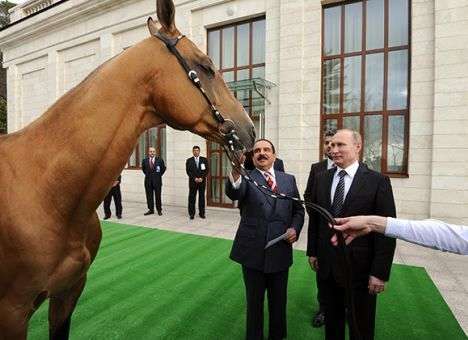 Как Путин устраивает королевские приемы (ФОТО)