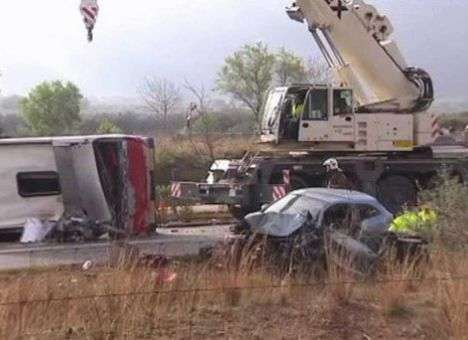 Среди пострадавших украинцы: Опубликованы первые кадры с места дорожной трагедии в Испании (ФОТО)