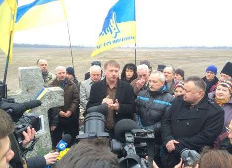 Верба Тараса у креста Вячеслава