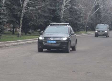 Порошенко ошеломил Краматорск своим кортежем (ВИДЕО)