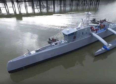 DARPA приступила к тестированию беспилотного охотника за подлодками (видео)