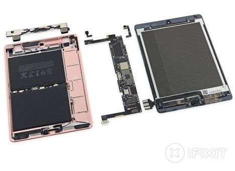 Apple iPad Pro 9,7 показал низкую ремонтопригодность