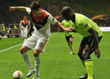 «Шахтер» выигрывает в Португалии