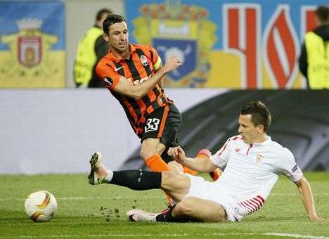 «Шахтер» и «Севилья» сыграли в результативную ничью (ВИДЕО)