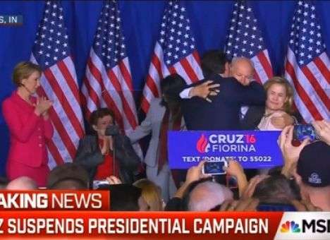 Конфузом закончилась прощальная речь соперника Трампа (ВИДЕО)