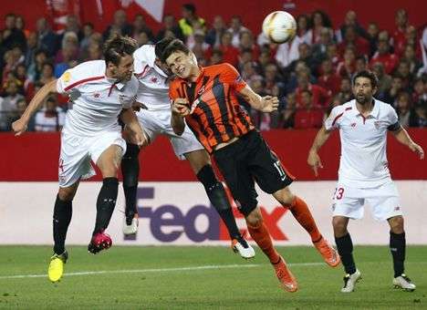 «Шахтер» проиграл «Севилье» и выбыл из Лиги Европы (ВИДЕО)