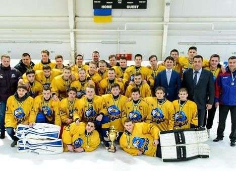Украинская хоккейная команда победила в открытом чемпионате Беларуси