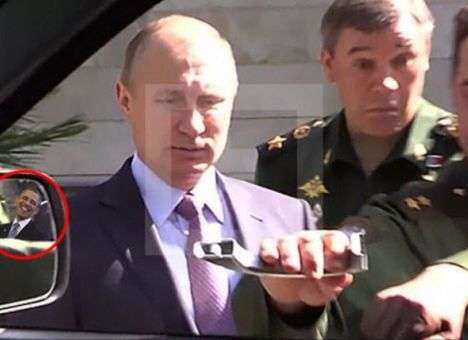 Соцсети высмеяли «фотожабами» конфуз Путина (ФОТО)