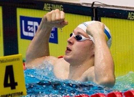 Украинец установил новый рекорд ЧЕ по водным видам спорта