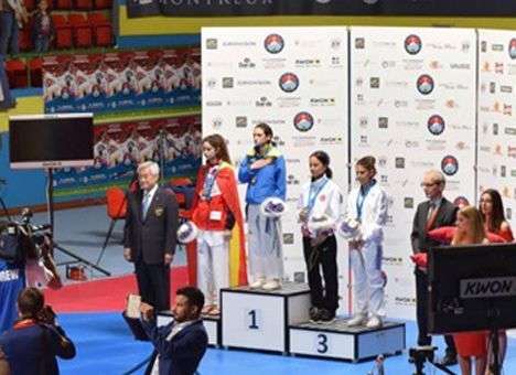 Украинка стала чемпионкой Европы по тхэквондо