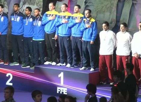 Сборная Украины по фехтованию выиграла этап Кубка мира в Париже