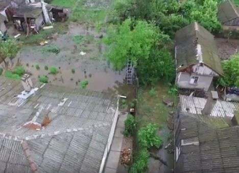 Серость и грязь: Опубликованы кадры затопленного Джанкоя (ФОТО)