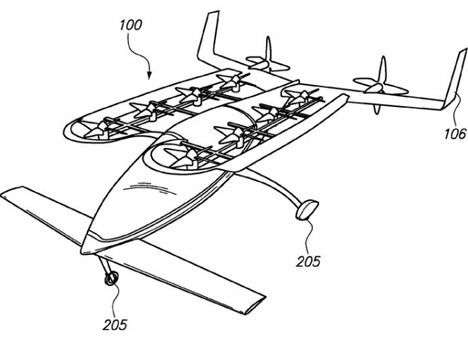 Сооснователь Google тайно финасировал разработки летающих автомобилей
