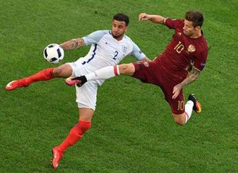 Евро-2016: Россия спаслась в матче с Англией (ВИДЕО)