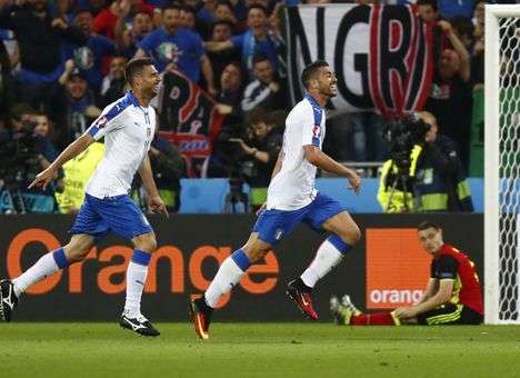 Евро-2016: Италия обыграла Бельгию (ВИДЕО)