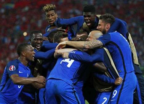 Евро-2016: Франция спасла матч с Албанией (ВИДЕО)