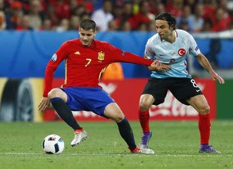 Евро-2016: Испания разгромила Турцию (ВИДЕО)