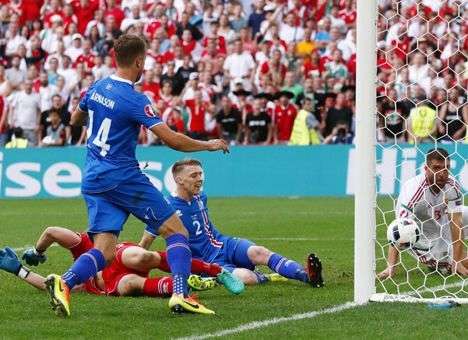 Евро-2016: Исландия сыграла вничью с Венгрией (ВИДЕО)