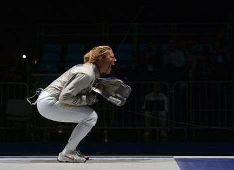 Харлан завоевала «бронзу» чемпионата Европы по фехтованию