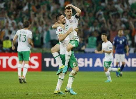 Евро-2016: Ирландия сенсационно обыграла Италию (ВИДЕО)