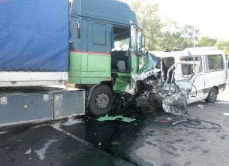 Пять украинцев погибли в страшном ДТП на трассе «Крым» (ФОТО)