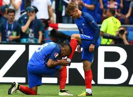 Евро-2016: Франция одержала победу над Ирландией (ВИДЕО)