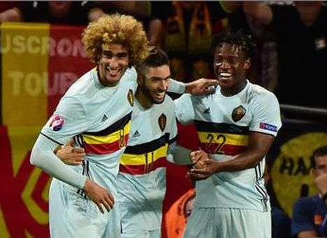 Евро-2016: Бельгия уничтожила Венгрию (ВИДЕО)