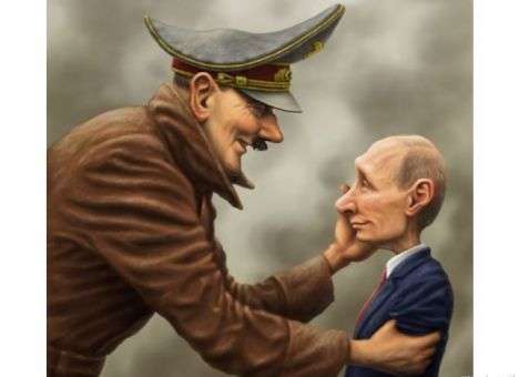 Соцсети высмеяли «Майн кампф» Путина, по которому будут учить детей (ФОТО)