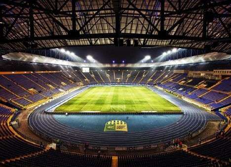 На стадионе «Металлиста» из-за долгов отключили электричество