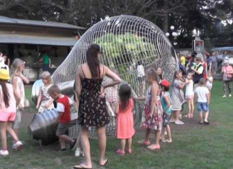 В оккупированном Крыму открыли памятник отключению электроэнергии (ВИДЕО) (ФОТО)