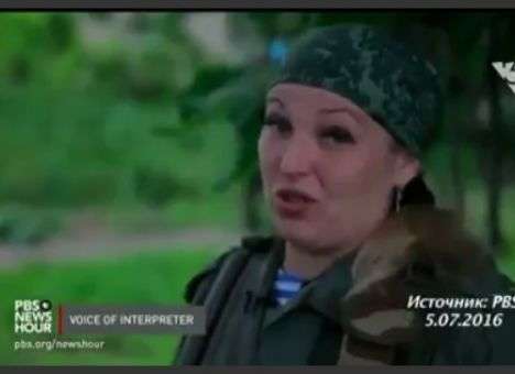 Блондинка-боевик из «ДНР» заявила, что будет убивать детей (ФОТО)