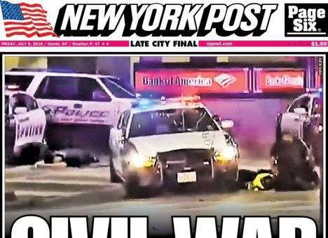 Бойня в Далласе: Количество погибших растет, СМИ пишут о гражданской войне